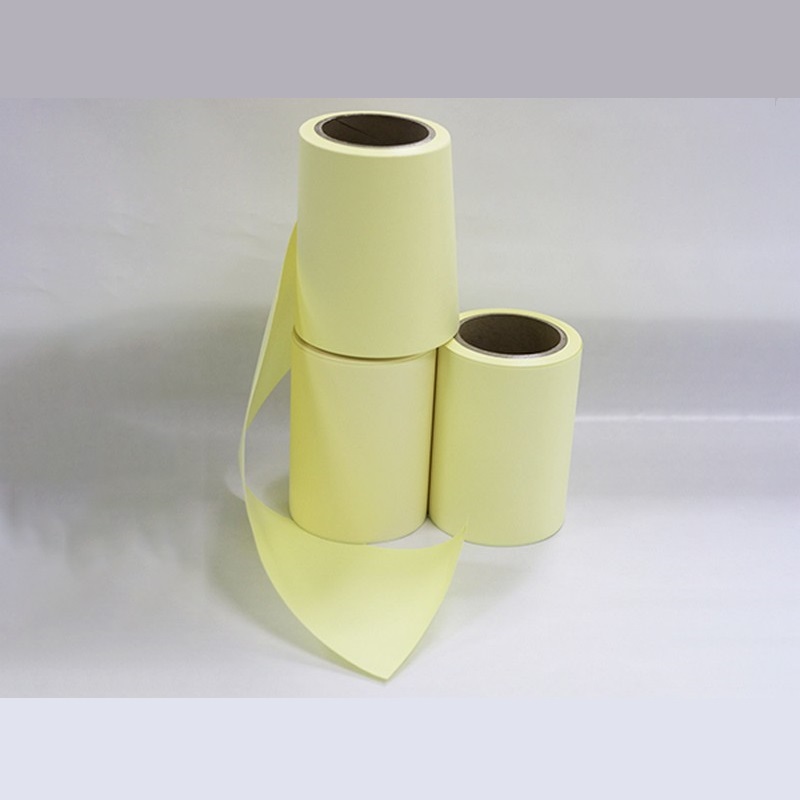 Silicone coated glassine release paper